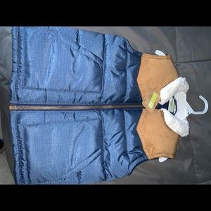 3T Sherpa Collar Vest !BNWT!